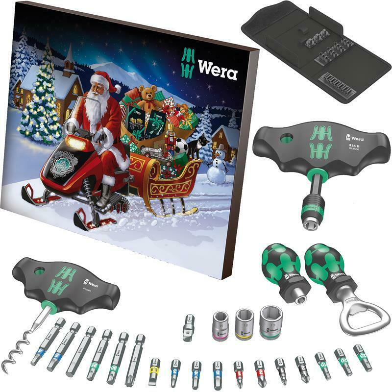 WERA Adventskalender 2019 Bitset 10 Jahre Edition für 39,99€ inkl 