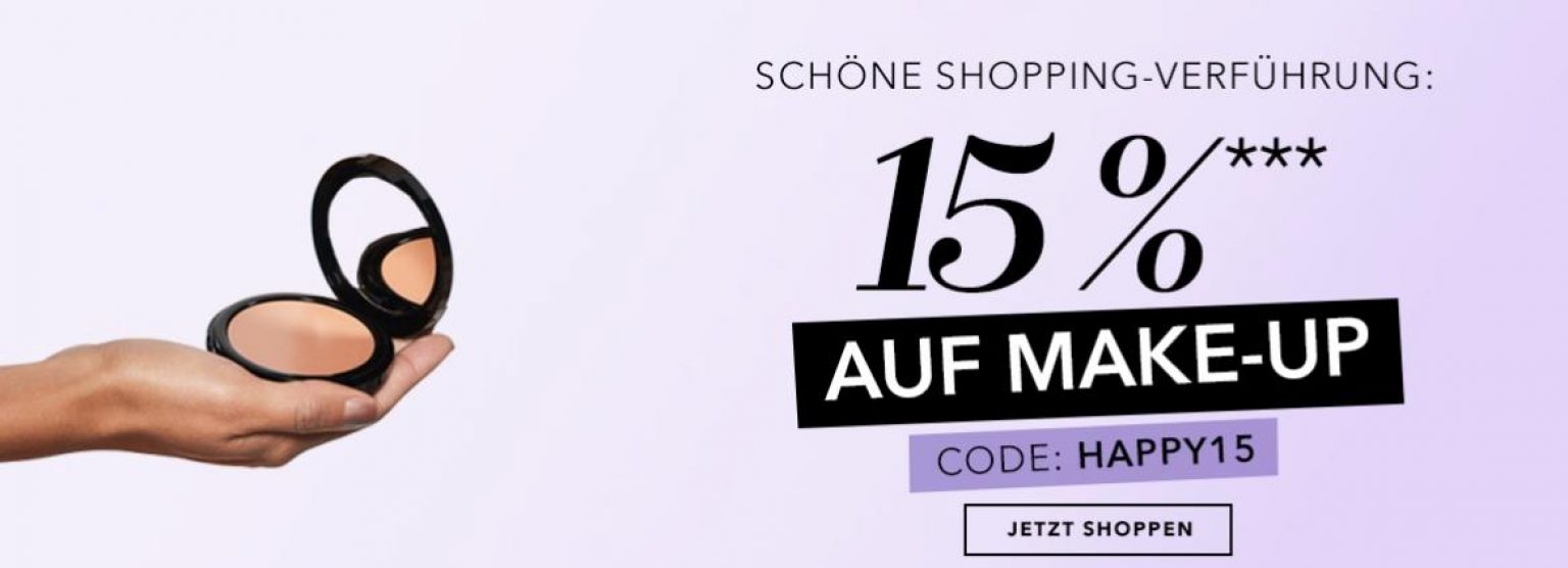 Douglas: 15% Rabatt Auf Make-up! – YourDealz.de