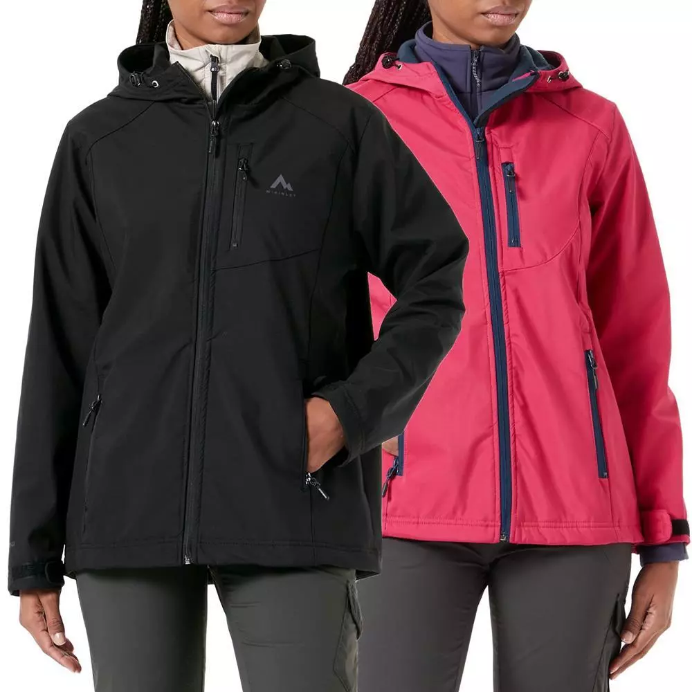 McKINLEY Jasper Damen Jacke Outdoorjacke Übergangsjacke Softshelljacke für 29,99€ inkl. Versand!