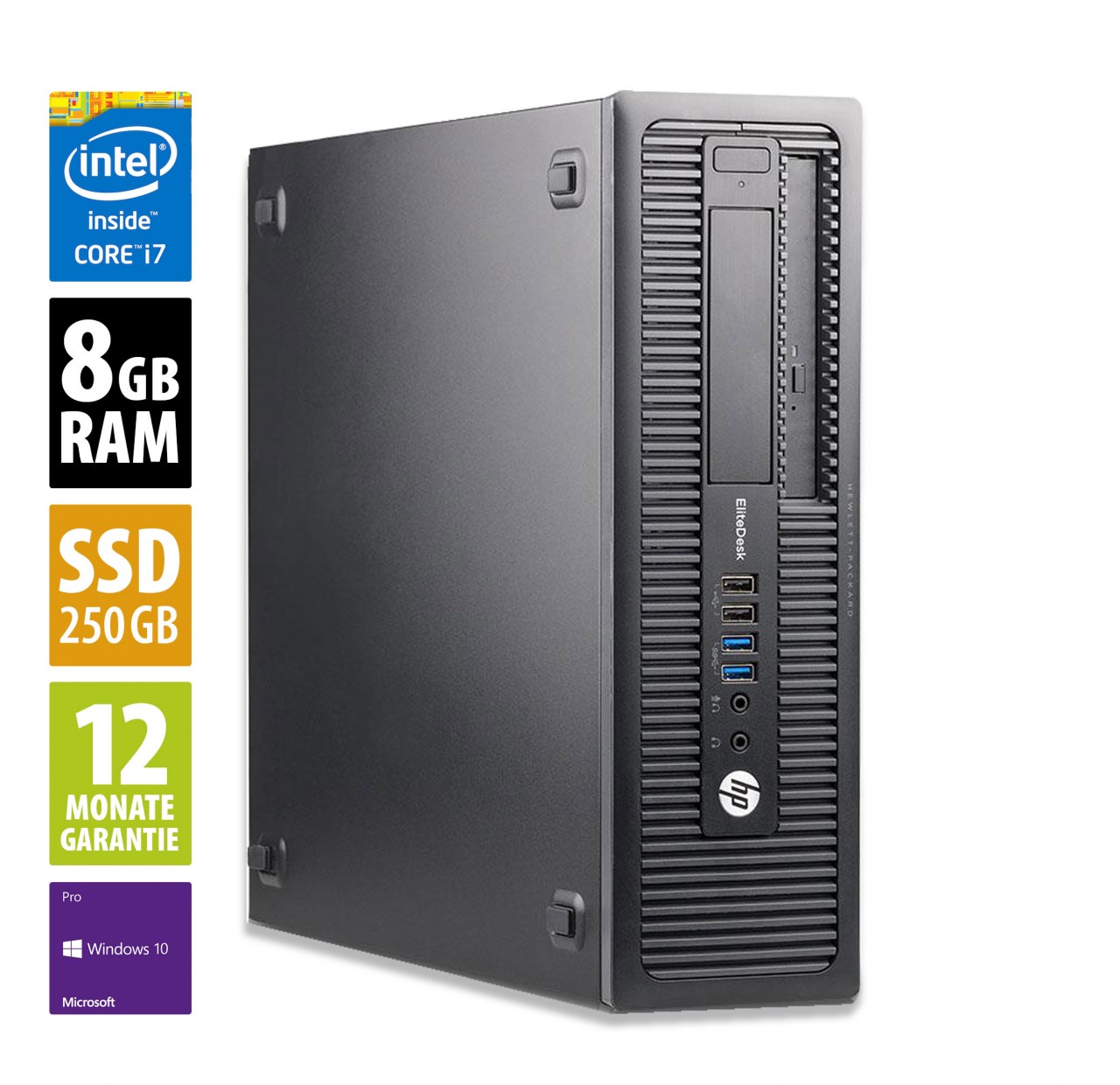 hp EliteDesk 800 G2 i5 16GB SSD250GB - Windowsデスクトップ