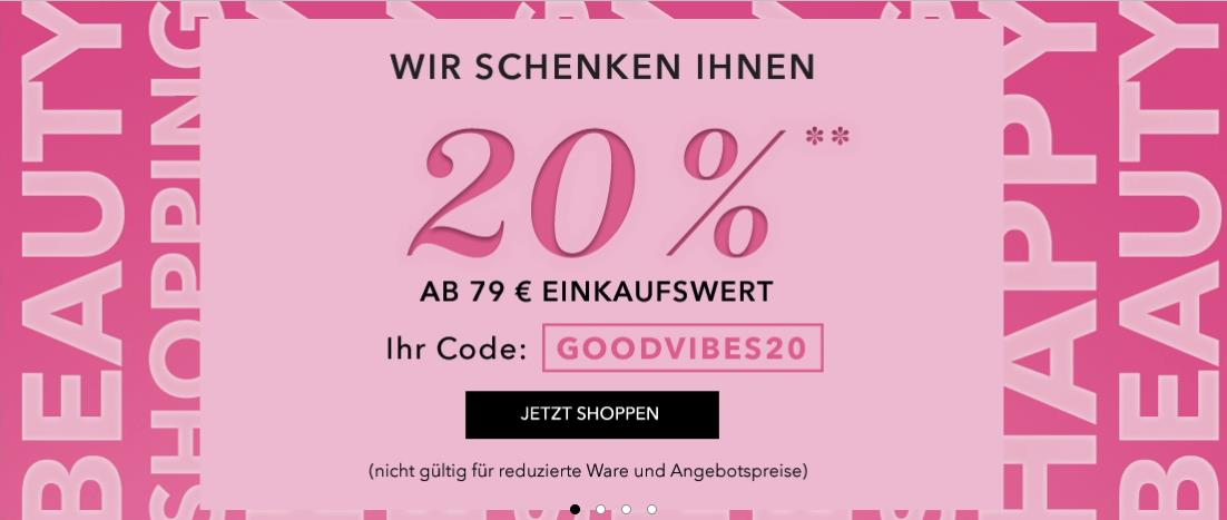 DOUGLAS: 20% Rabatt Ab Einem MBW Von 79,-€! – YourDealz.de