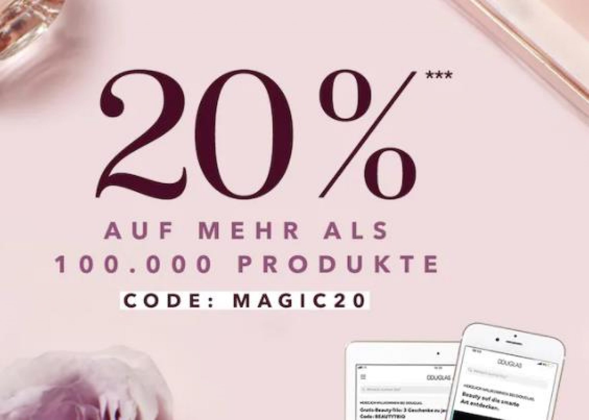 DOUGLAS – 20% Rabatt Auf über 90.000 Produkte In Der APP + Gratis ...