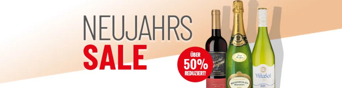 HAWESKO – Neujahrs-Sale – Spar-Januar – über 50% Rabatt!