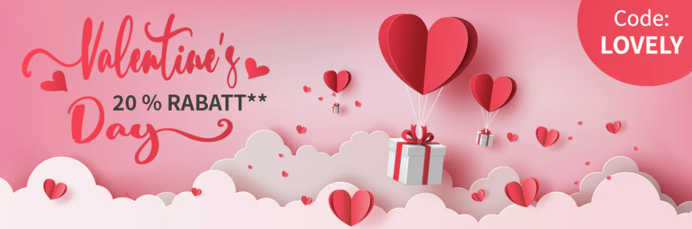 Parfuemerie.de – Valentines-Day – 20% Rabatt!