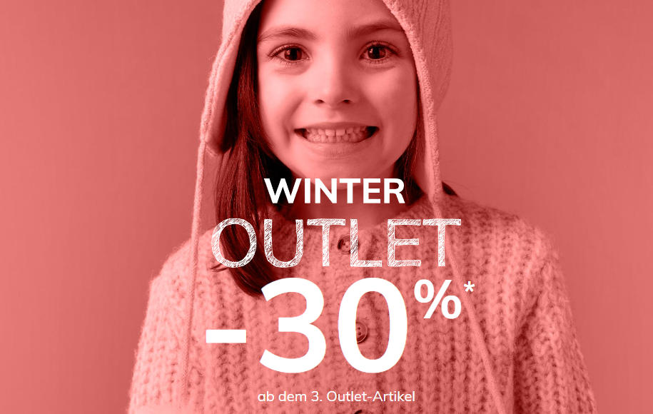 Vertbaudet – WINTER OUTLET – 30% Rabatt ab dem 3.Outlet-Artikel!