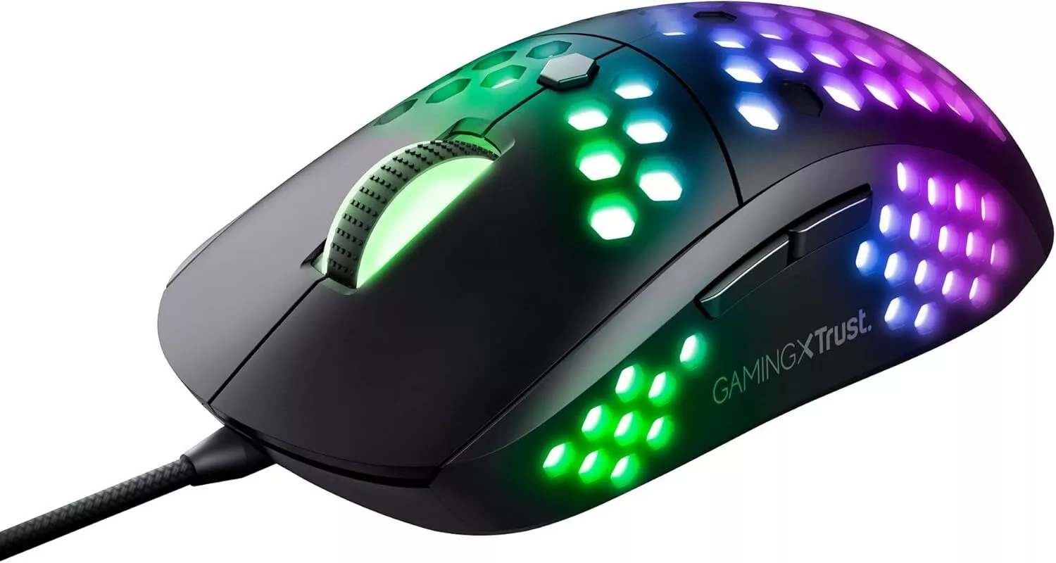 Trust Gaming GXT 960 Graphin Leichte RGB Beleuchtet Maus 10.000 DPI PC Mouse für 11,11€ inkl. Versand!