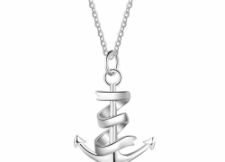 Halskette Anker für Damen & Herren für 7,62€ inkl. Versand (statt 15,25€)